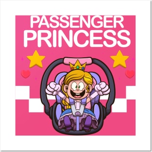 Passenger Princess Car Racer Posters and Art